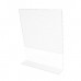 FixtureDisplays® 8.5*11 6-pack Acrylic Table Tent  Megnetic Picture Frame photo sign menu holder 10770-2